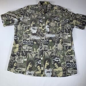 Vintage McKay Button Down Cartoon Shirt, Size Mens XL (43-44)